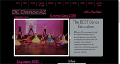 Desktop Screenshot of dcdanceaz.com